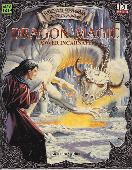 D&D 3.5 - Encyclopedia Arcane - Dragon Magic Power Incarnate (B-Grade) (Genbrug)